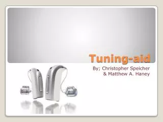 tuning aid