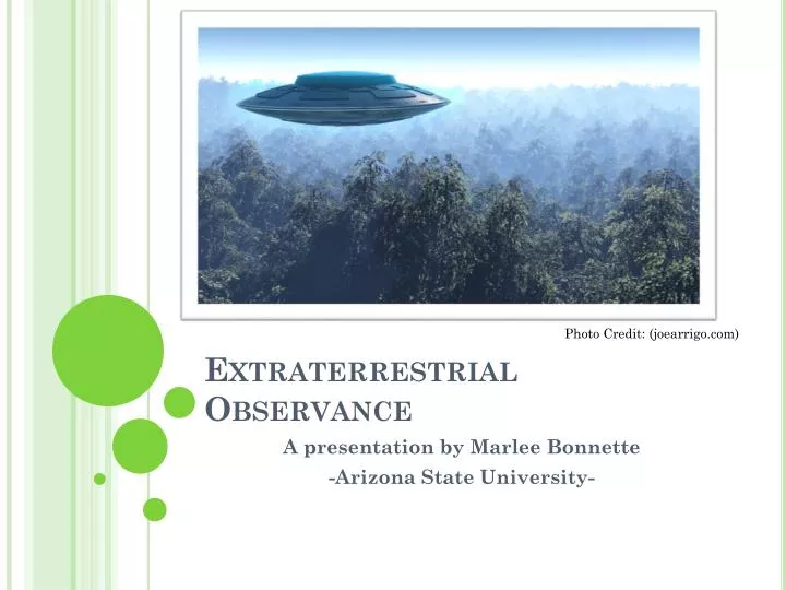extraterrestrial observance