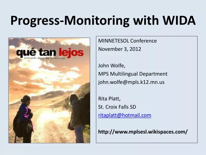 progress monitoring with wida