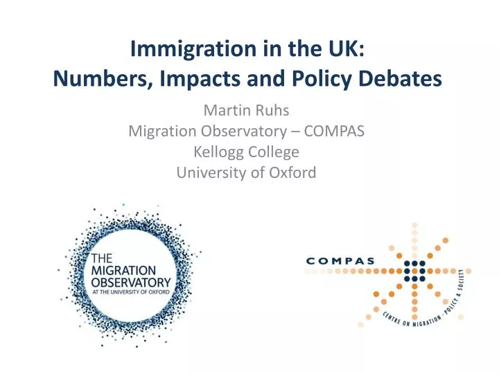 immigration in the uk numbers impacts and policy debates