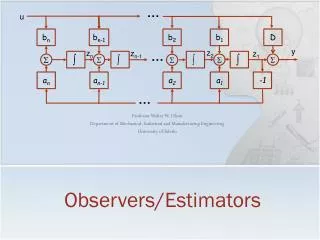 Observers/Estimators