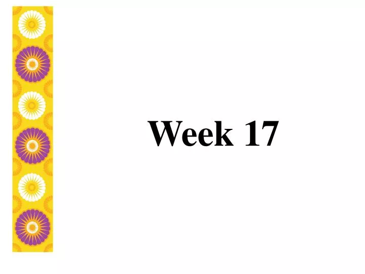 week 17