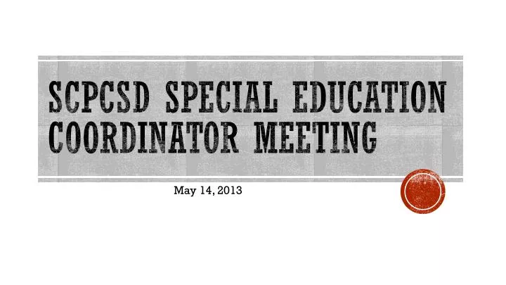 scpcsd special education coordinator meeting
