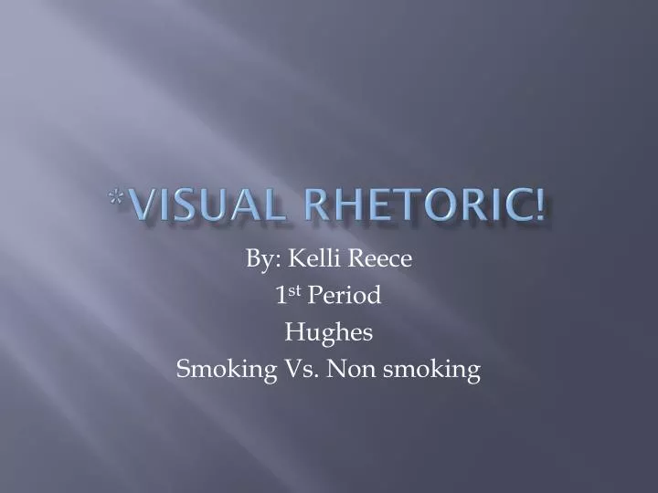 visual rhetoric