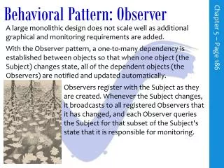 Behavioral Pattern: Observer