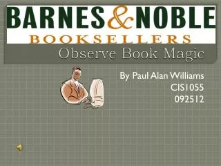Observe Book Magic