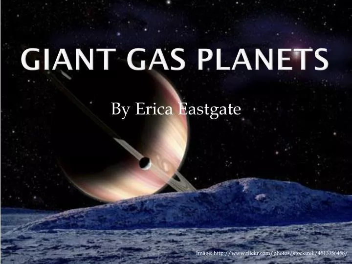 giant gas planets
