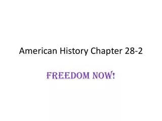 American History Chapter 28-2