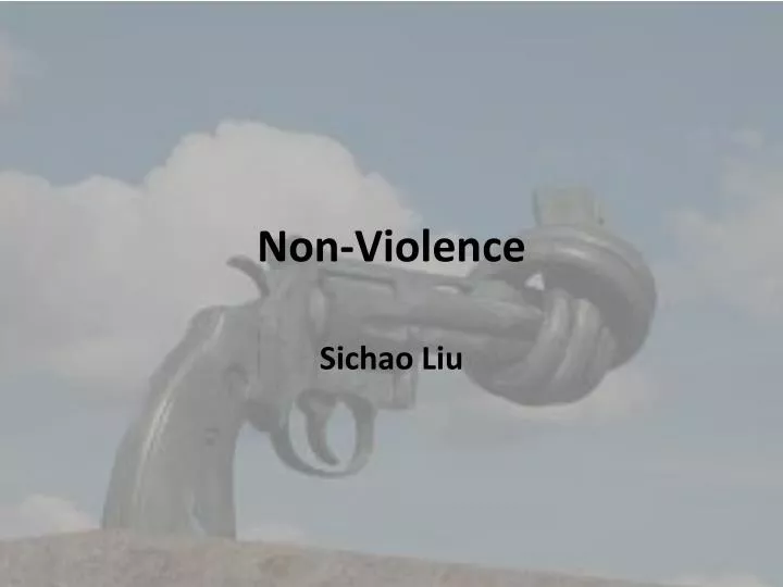non violence