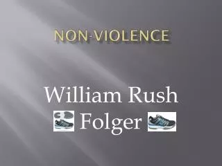 non violence