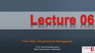 Lecture 06