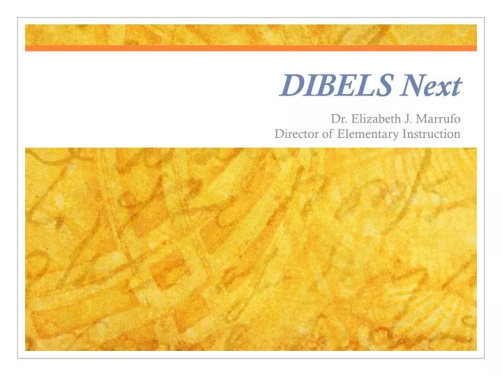 dibels next