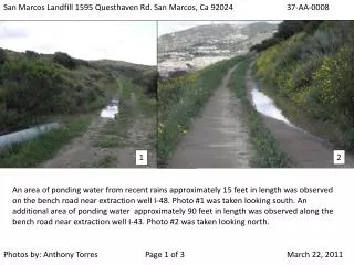 San Marcos Landfill 1595 Questhaven Rd. San Marcos, Ca 92024		37-AA-0008
