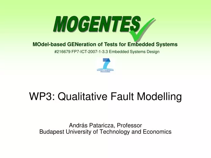 wp3 qualitative fault modelling