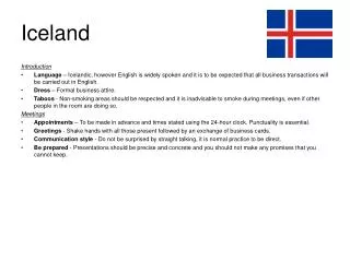 iceland