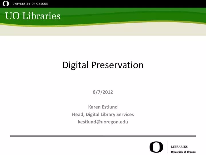 digital preservation