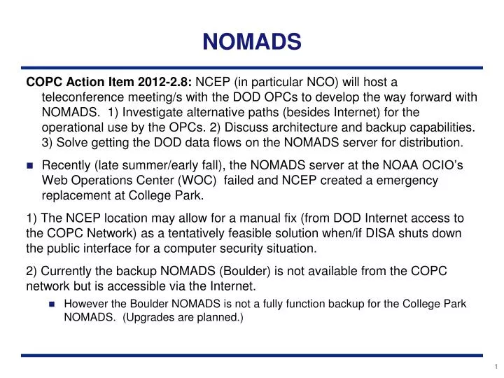 nomads