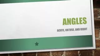 angles