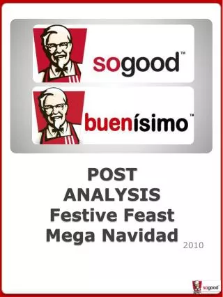 POST ANALYSIS Festive Feast Mega Navidad
