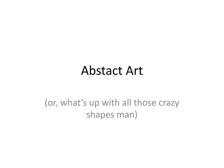 abstact art