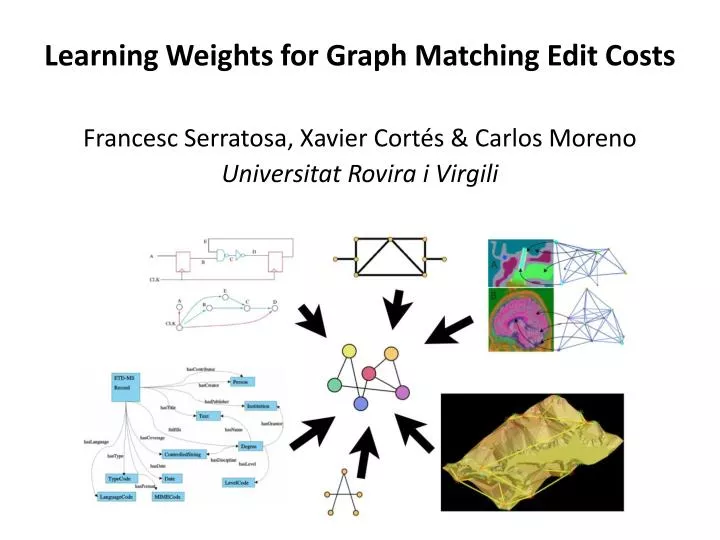 learning weights for graph matching edit costs