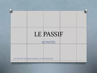 le passif