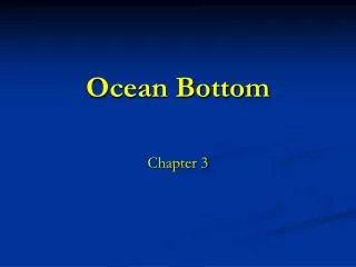 Ocean Bottom