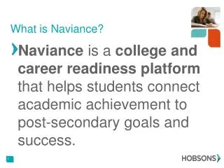 What is Naviance?