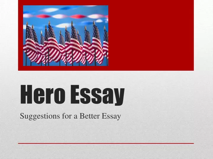 hero essay