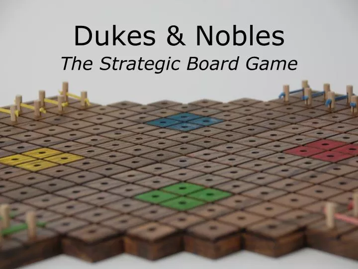 dukes nobles the strategic board game