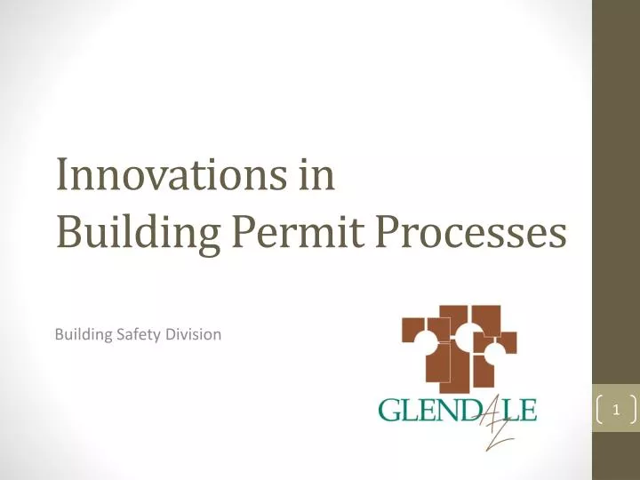 innovations in building permit processes