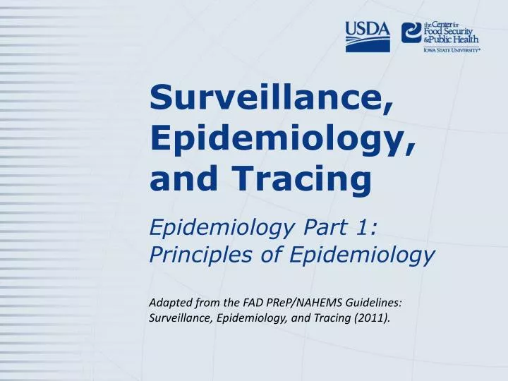 surveillance epidemiology and tracing