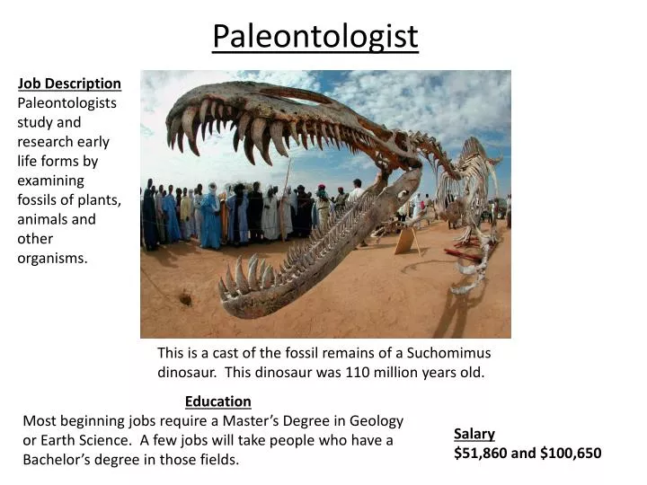 paleontologist