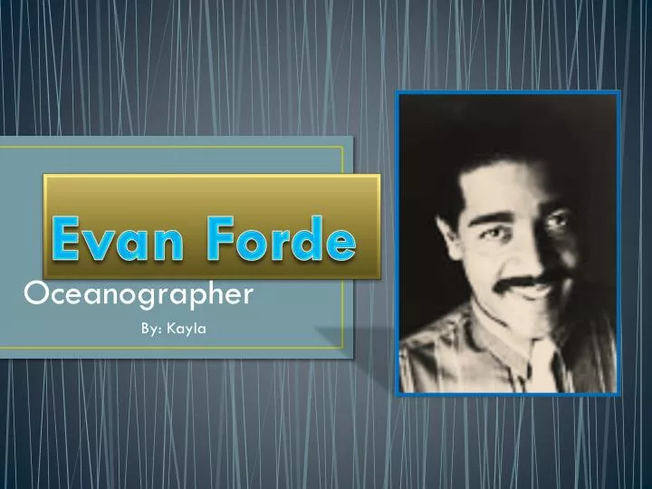 evan forde