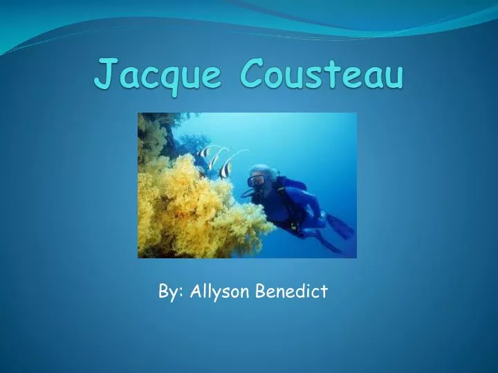 jacque cousteau