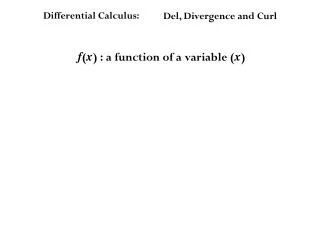 f ( x ) : a function of a variable ( x )