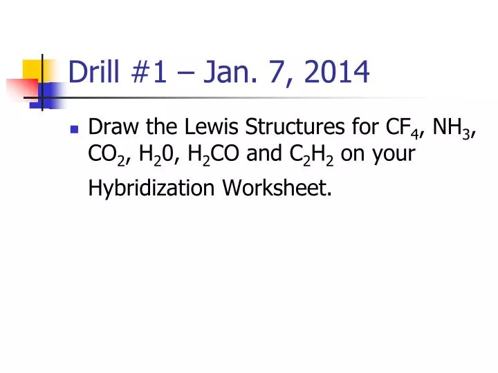 drill 1 jan 7 2014