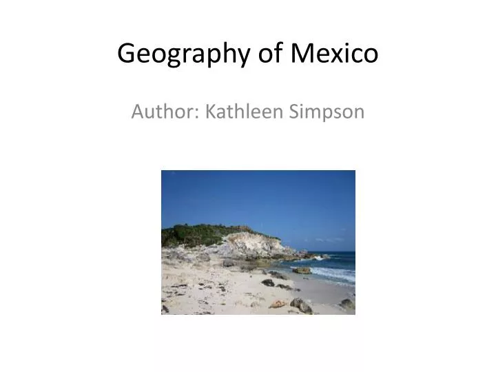 geography of mexico