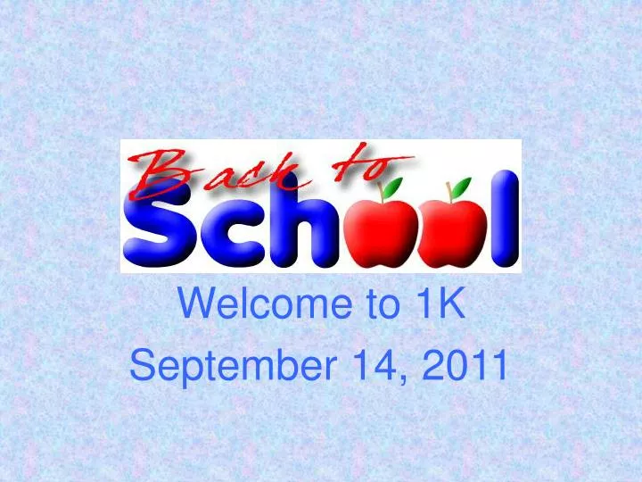 welcome to 1k september 14 2011