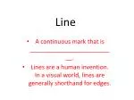 Line - slide 1