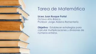 tarea de matem tica
