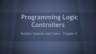 Programming Logic Controllers