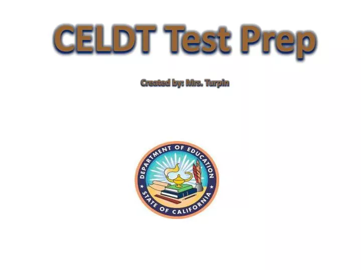 celdt test prep created by mrs turpin