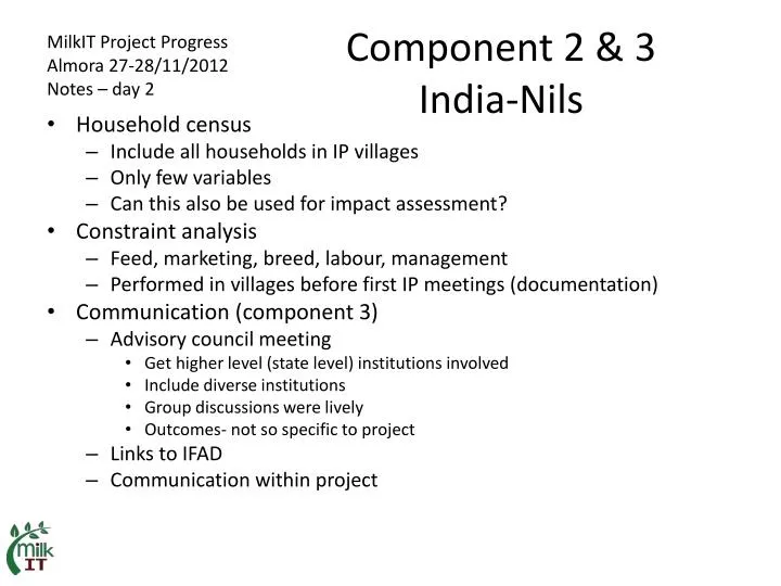 component 2 3 india nils