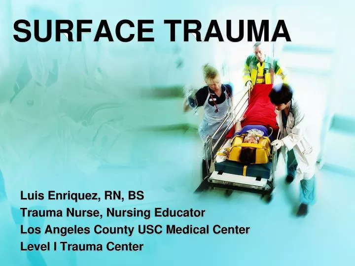 surface trauma