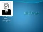 Bill Clinton - slide 1