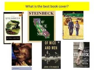 What is the best book cover?