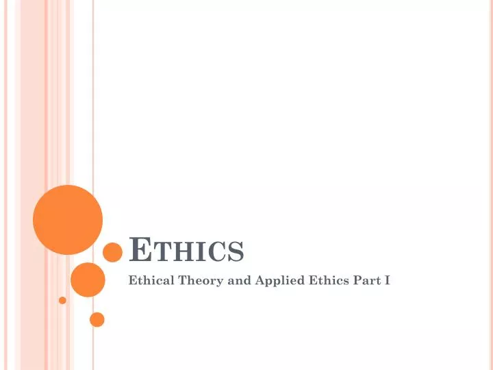 ethics