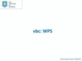 vbc : WPS