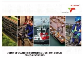 JOINT OPERATIONS COMMITTEE (JOC) FOR ODOUR COMPLAINTS 2013